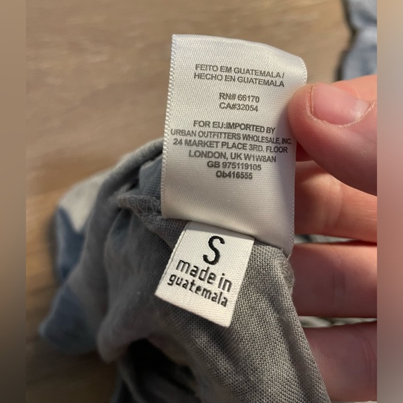 We The Free People Lightweight Flare Grey Tank Top Small - Picture 3 of 4